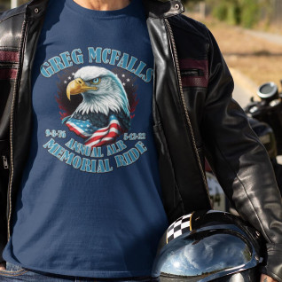 Greg McFalls ALR Memorial Ride T-Shirt